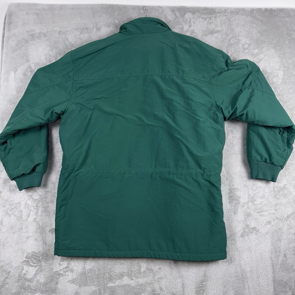 Vintage J Crew Jacket Mens Large Green Oarsman USA Made Full Zip - Picture 13 of 15